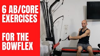 6 AbCore Exercises for the Bowflex PR1000 amp Blaze [upl. by Azzil]