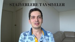 Mutfakta İlk Kez Staj Yapacaklara Tavsiyeler [upl. by Idnam]