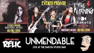 THE WARNING performs UNMENDABLE at the DAKOTA STUDIO BAR 2018 [upl. by Naillig]