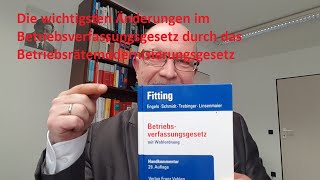 Änderungen durch das Betriebsrätemodernisierungsgesetz [upl. by Duong]