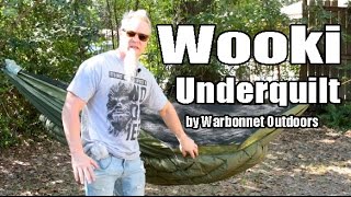 Warbonnet Wooki Underquilt Overview [upl. by Ahsas]