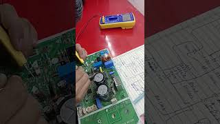 outdoor inverter PCB live testing full practical repairing course institute delhi call 8178 002 178 [upl. by Lenahc]