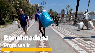 Benalmadena Promanade walk 🇪🇸 police amp looky looky guys playing hide amp seek Its May 2023 🏖️ [upl. by Votaw789]