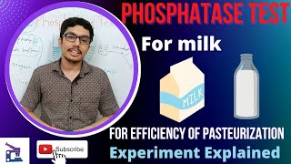 Phosphatase Test for milk Test for efficiency of Pasteurization of milkAlkaline Phosphate Test Kit [upl. by Marna]