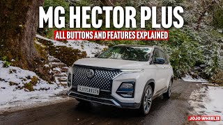 New MG Hector plus diesel manual top model all buttons and features explained  watch before buying [upl. by Greta]