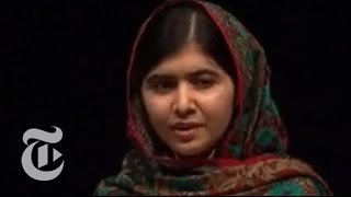 Malala Yousafzai on Winning the 2014 Nobel Peace Prize  The New York Times [upl. by Hazaki]