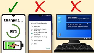 USB options NOT showing in android when connected to PC but phone charges [upl. by Kubis432]