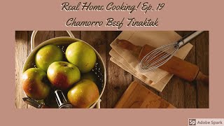 Easy and Quick Real Home Cooking Chamorro Beef Tinaktak [upl. by Faustus150]