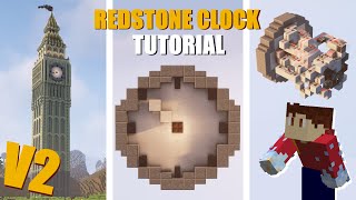 Minecraft Redstone Basics  Redstone Clock Tutorial [upl. by Arhez]