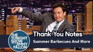 Thank You Notes Summer Barbecues PopTarts [upl. by Dominy]