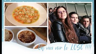 vlog famille du 17 février  recette Crème brûlée chocolat blanc et soupe de boulettes à l’orzo [upl. by Maressa]