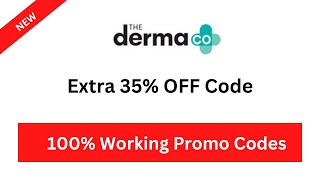 The Derma Co Coupon Code  ✅ Extra 35 OFF Promo Code  100 Verified Coupon Codes dermacocoupon [upl. by Jonna51]