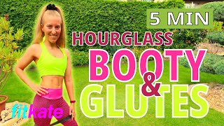 HOW TO GET AN HOURGLASS FIGURE  At Home Workout  No Equipment no repeat [upl. by Llevra]