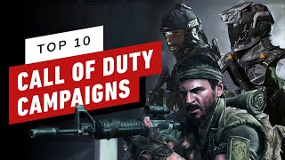 Top Ten Call of Duty Campaigns [upl. by Dovev88]