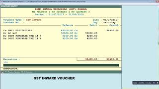 GST Inward amp Outward Voucher Entry in MARG ERP Software [upl. by Meelak]