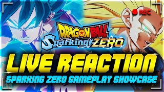 NEW SPARKING ZERO GAMEPLAY SHOWCASE REACTION [upl. by Htnnek]