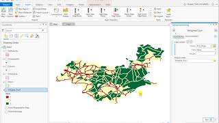 ArcGIS Pro Weighted overlay [upl. by Elleunamme]