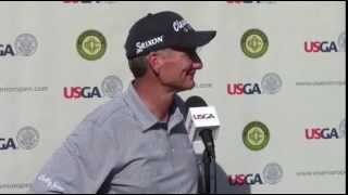 2013 US Senior Open Gary Koch Second Round [upl. by Bollinger]