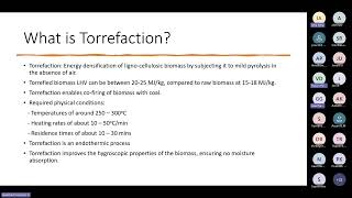 Webinar Series on Biomass Energy Systems  IISc Bangalore  Torrefaction and Pyrolysis [upl. by Pansir863]