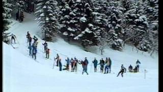 SkidVM 1987  Oberstdorf  4x10 km hela loppet [upl. by Ahtibbat]