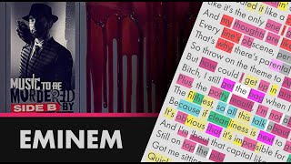 Eminem  Alfreds Theme  Lyrics Rhymes Highlighted 210 [upl. by Nalra]