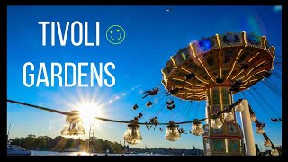 Tivoli Gardens Copenhagen Denmark [upl. by Ssilem]