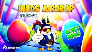 BIRDS AIRDROP GUIDE I SUI BLOCKCHAIN I TELEGRAM BOT birds suiairdrop binance [upl. by Leibarg]