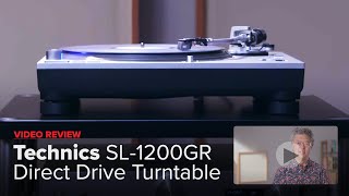 Review Technics’ SL1200GR Offers Spectacular Sound amp Legendary Build Quality [upl. by Salohci]