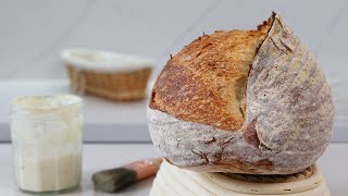 How I Make Sourdough Bread Every Day In LESS Than 30 Minutes handson time [upl. by Marlyn]