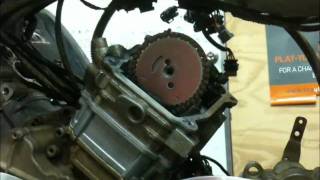 Setting the timing on a Canam Motor [upl. by Barbie]