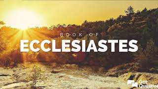 Bond Servant Reads Ecclesiastes  ESV MacArthur Study Bible Live Stream [upl. by Ber]