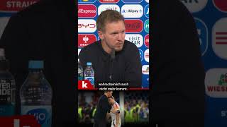 WeltmeisterAnsage von Nagelsmann quotDie gefällt euch die Aussage gellquot shorts [upl. by Aretha]