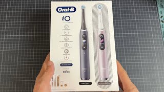 OralB iO 9 Şarjlı Diş Fırçası Seti 2li  SiyahPembe Kutu Açılışı [upl. by Darice]