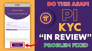 How to Solve the Pending Pi Network KYC Problem UPDATED  Please Do this Fast [upl. by Nitsuga]