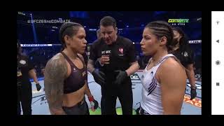 Amanda Nunes x Juliana Pena  Luta completa [upl. by Enelad]