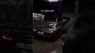 Audi rs8 stock automobile subscribe nitromotors cartok luxurycar edit sportscar money [upl. by Ronyam877]