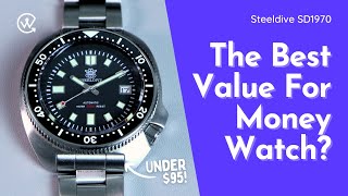 Steeldive SD1970  A Big Watch For A Small Price [upl. by Archibaldo]