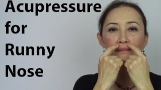 Acupressure for Runny Nose  Massage Monday 285 [upl. by Hammer]