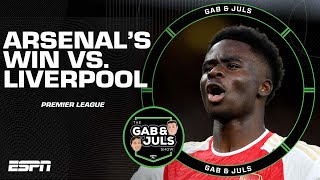 Arsenal vs Liverpool FULL REACTION Arteta’s side make a statement in the title race  ESPN FC [upl. by Atsirc]