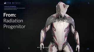 Sisters of Parvos Ephemera Showcase Warframe [upl. by Thom]