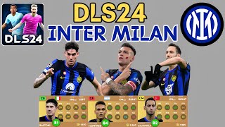 INTER MILAN PLAYER RATINGS IN DLS 24 INTER MILAN DLS24  INTER MILAN  DLS 24 [upl. by Xavier]