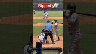 Ripped⚾️ Pirates prospect Keiner Delgado lines 1 into the stands Baseball Life MA2tv MILB MLB [upl. by Jempty706]