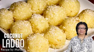 Coconut Ladoo  Naariyal Ladoo  Coconut Laddu  Coconut Ladoo Recipe  How to make Coconut Ladoo [upl. by Nrojb]