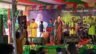 Poushali Banerjee Concert ❣️❤️2023 At Tollygunj Iti 🤩❤😍 [upl. by Ruon]