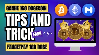 NEW TRICK TO EARN 160 DOGECOIN EASY PTC WALL FAUCET CLAIM CONTEST bitcoin dogecoin crypto earn [upl. by Gilboa]