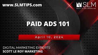 Paid Ads 101 410 [upl. by Ijnek]