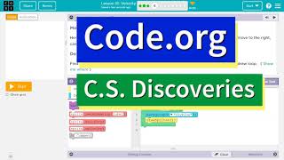 Codeorg Lesson 193 Velocity  Tutorial with Answers  CS Discoveries Unit 3 [upl. by Ogires]