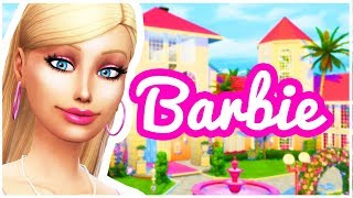 BARBIE LIFE IN THE DREAMHOUSE  PART 1  THE SIMS 4 [upl. by Fasano]