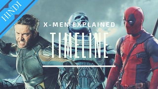 XMEN TIMELINE Explained  Marvel Hindi [upl. by Mickie]