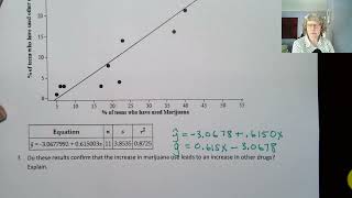 Stat 243 Module 9 Video 6 Line of Best Fit and Lurking Hidden and Confounding Variables [upl. by Anitsyrhk652]